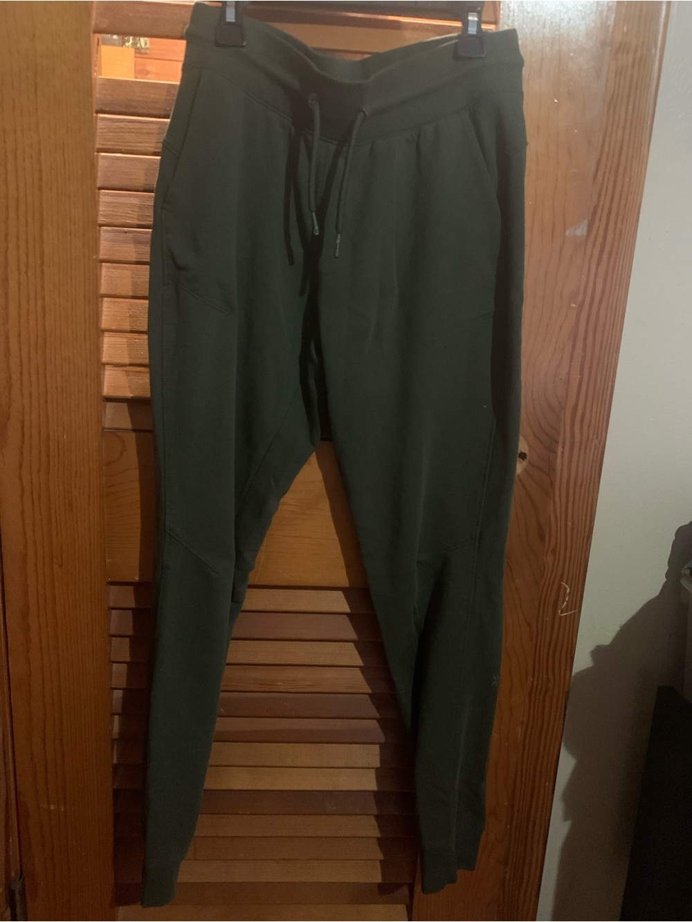 All in Motion Dark Olive Green Fleece Joggers Sweatpant